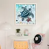 Turtle Beach Full 14CT 2 Strands DIY Counted Cross Stitch Kits for Beginners Adults Home Decor Cross Stitch Patterns Arts Craft Kits 15.6x15.6In tapestrymarket