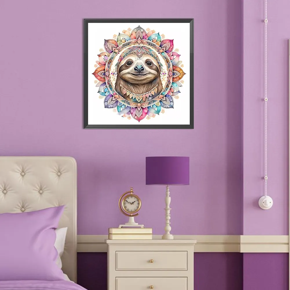 Diamond Painting - Full Square Drill - Sloth(Canvas|35*35cm)