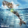 Deep-Sea Animal Mechanical Whale Building Blocks 2025 New Puzzle Assembly Model DIY Ornaments （No. 7 AA Battery）