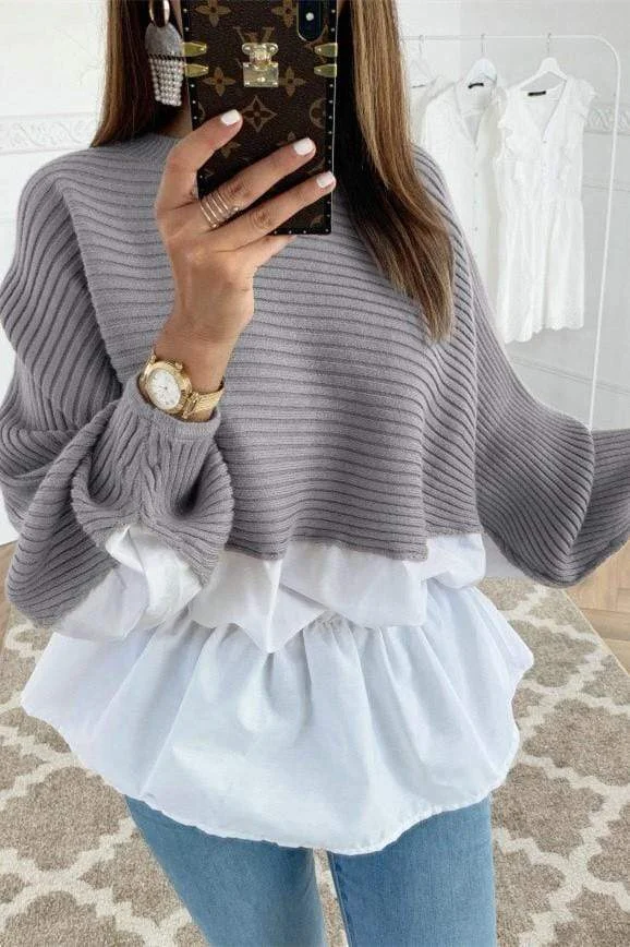 Fashion Casual Round Neck Top
