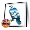 Eagle Landscape-Full Round Diamond Painting 