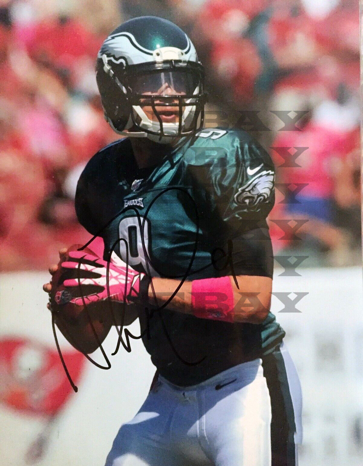 Nick Foles Eagles Signed 8x10 autographed Photo Poster painting Reprint