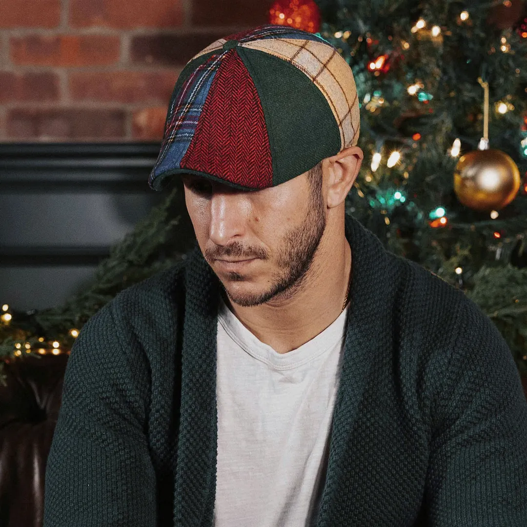Hatsfashion-The Nutcracker   Cap - Holly & Pine Plaid