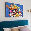 5D DIY Full Square Drill Diamond Painting Cartoon Mouse Bear Cross Stitch