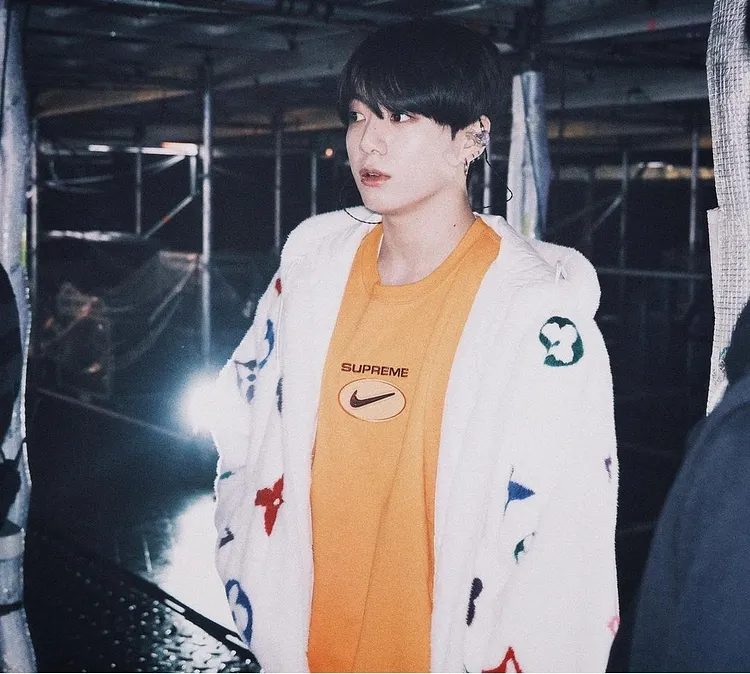Jungkook Monogram Zipped Hoodie