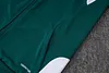 Joyfball 2026/2027 Kids Size Italy Long Zipped Jacket green Soccer Jersey