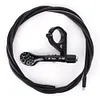 Bicycle Dropper Line Controller with Smooth Action for Handlebar Clamp (Black)