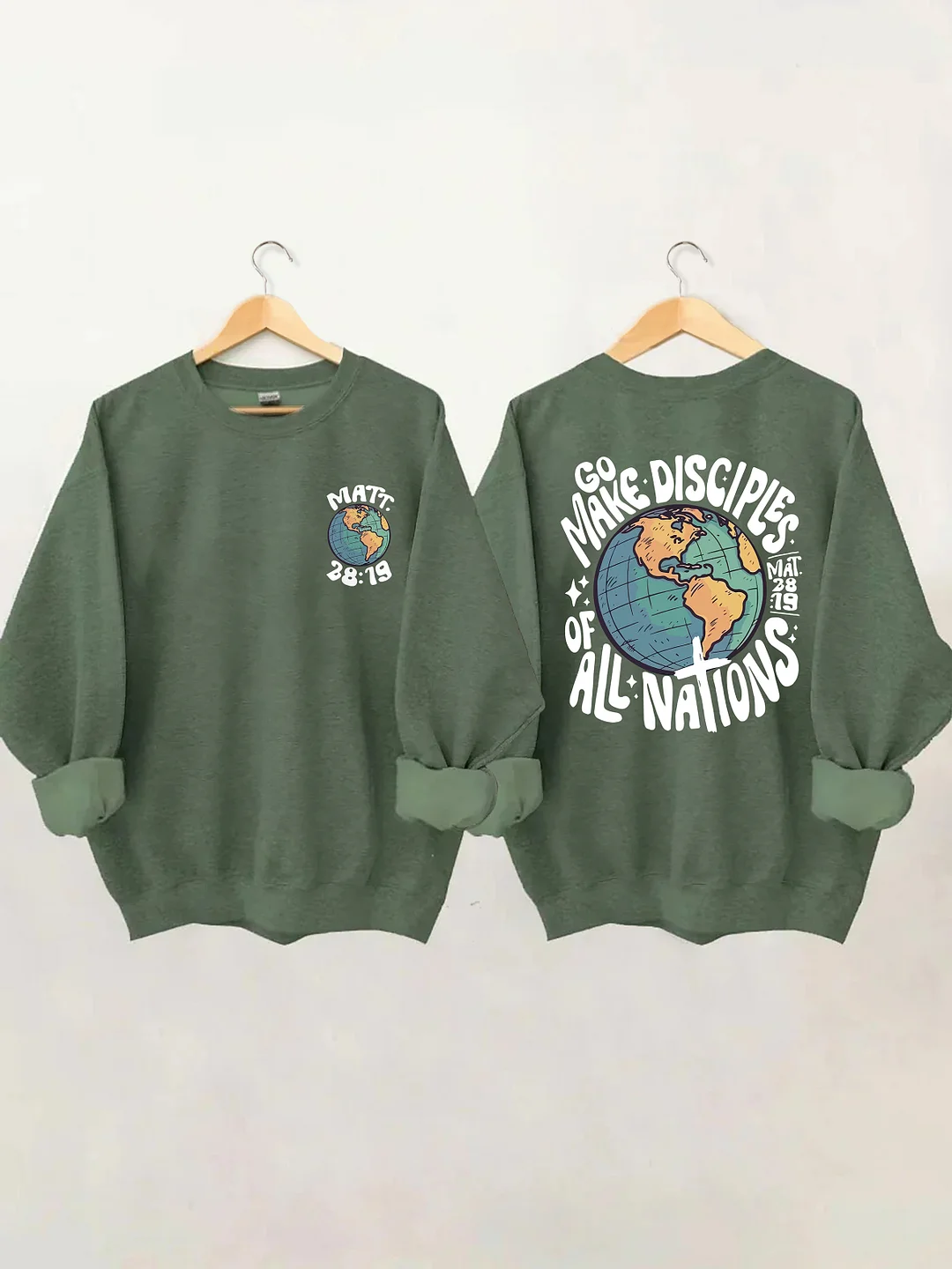 Go Make Disciples Of All Nations Sweatshirt