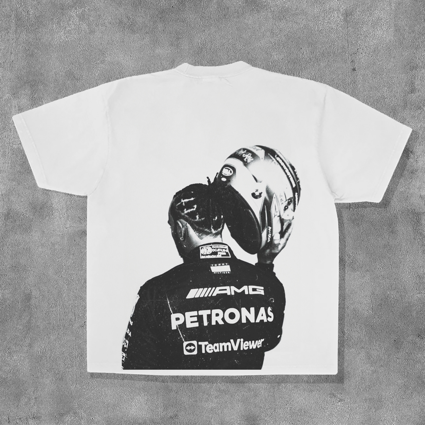 Racer Print Short Sleeve T-Shirt