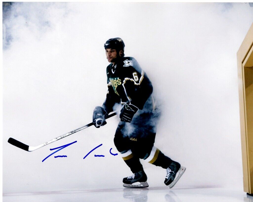 Trevor Daley Signed - Autographed Dallas Stars 8x10 inch Photo Poster painting with Certificate