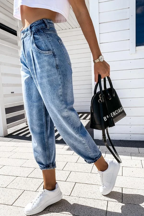 Casual Loose Straight Jeans