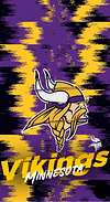 NFL Minnesota Vikings - runder Bohrer Diamantmalerei - 30*55cm