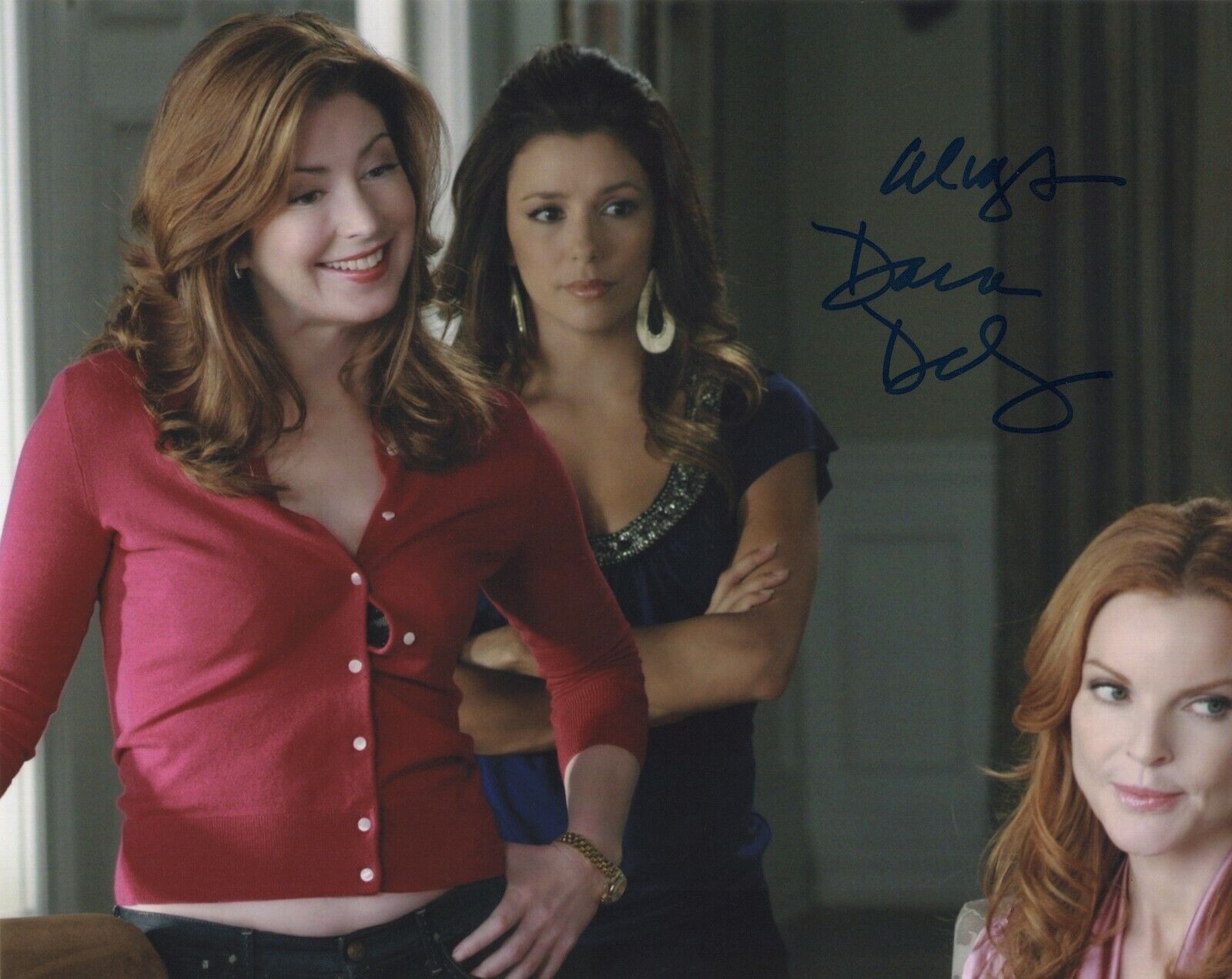 DANA DELANY SIGNED AUTOGRAPH DESPERATE HOUSEWIVES 8X10 Photo Poster painting