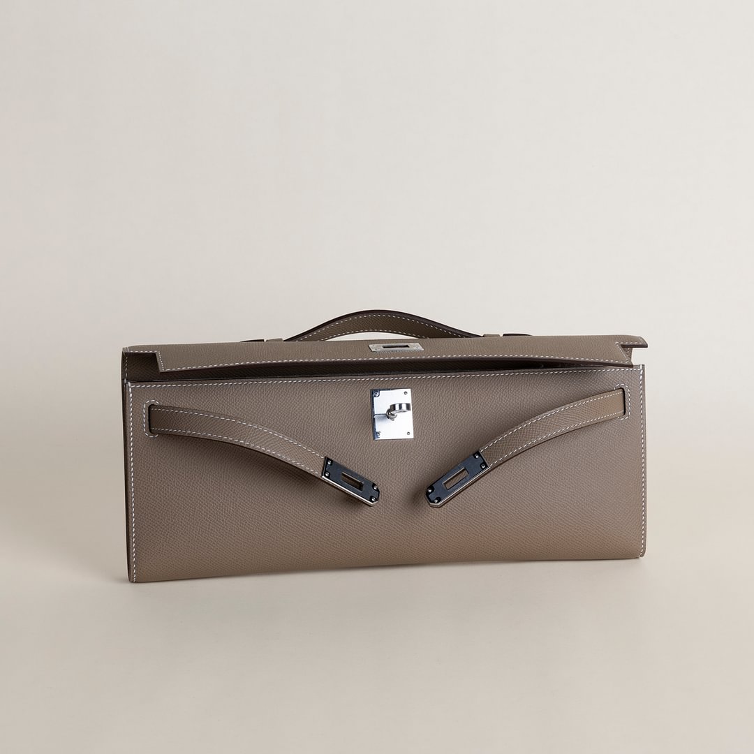 Kelly cut Epsom CK18 Etoupe PHW