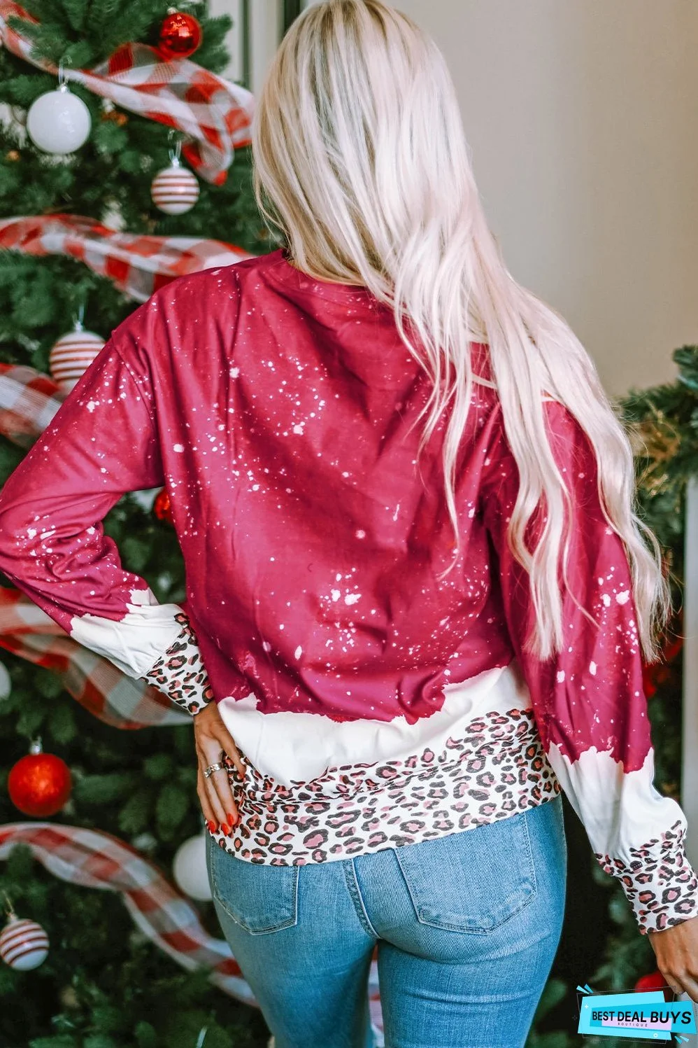 Christmas Tree Loose Fit Sweatshirt