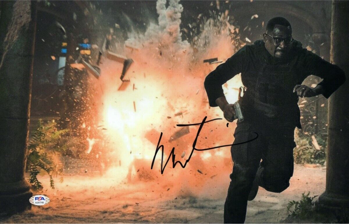 Martin Lawrence Signed Autographed 11X17 Photo Poster painting Bad Boys Explosion PSA AJ57745