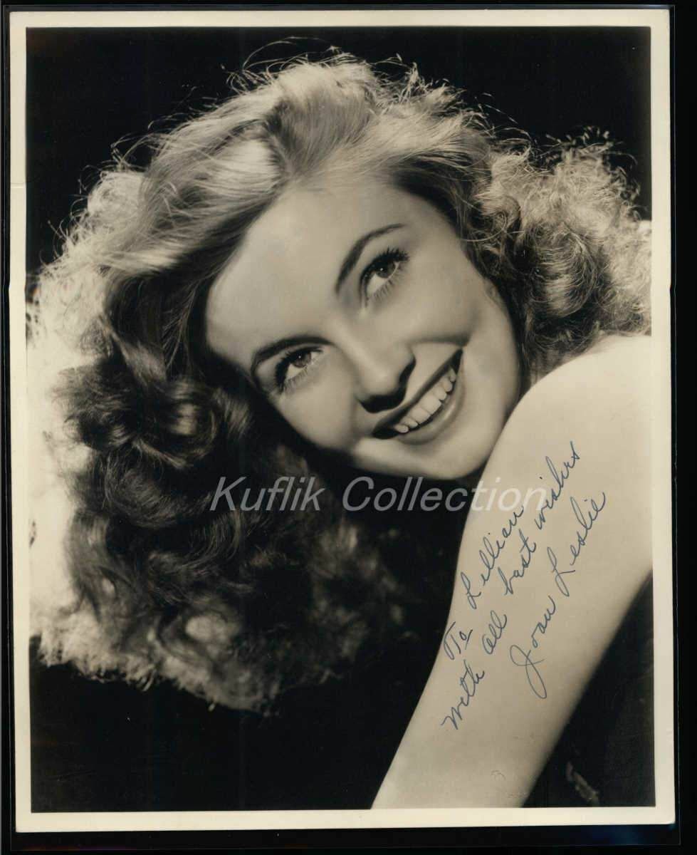 Joan Leslie - Signed Vintage Celebrity Autograph Photo Poster painting