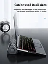 Laptop Cooler Notebook Cooler Adjustable Quiet 2600RPM USB Charging Suitable for Laptops Tablets Mobile Phone Cooling Stand Laptop Cooling Stand