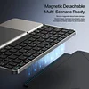 New Foldable Ultra-Thin Bluetooth Keyboard, Compatible With Apple, Android, Smartphones, And Tablets