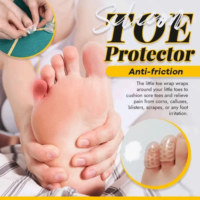 🔥Last day 50% OFF - Silicone anti-friction toe protector