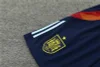 Kids Kit Spain 24-25 Short-sleeve Tracksuit Royal blue Chandal   