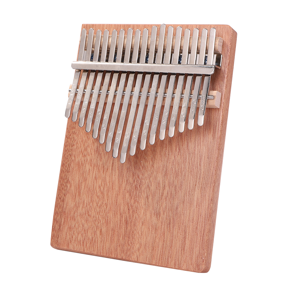 

Portable 17-Key Mahogany Kalimba Lightweight Finger Thumb Piano Instrument, 501 Original
