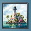 Diamond Painting-DIY Full Round Drill Lighthouse