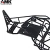 AMK Steel Tube Protective Frame with Metal Chassis Roll Cage Shockpoof 1/10 RC Crawler Body for Axial Wraith 90018 90020 90031 Upgrade Parts