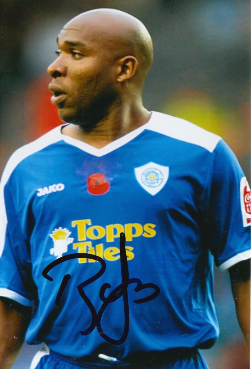 LEICESTER CITY HAND SIGNED BARRY HAYLES 6X4 Photo Poster painting 1.