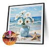 Diamond Painting-DIY Full Round Drill Daisies