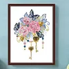 Diamond Painting-DIY Crystal Rhinestone Flower Pendant