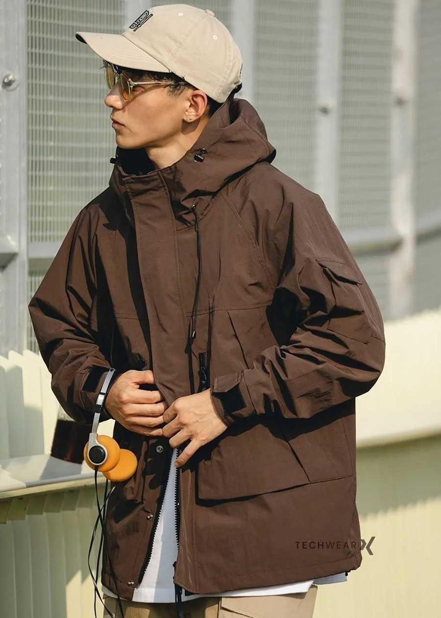【MODERNIF】Gorpcore String Windbreaker modernif (モダンイフ) - ゴープコアストリングウィンド