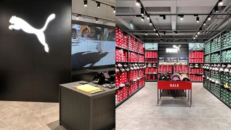 Puma全台最大Outlet開幕!佔地200坪、暗黑系風格、提供最完整