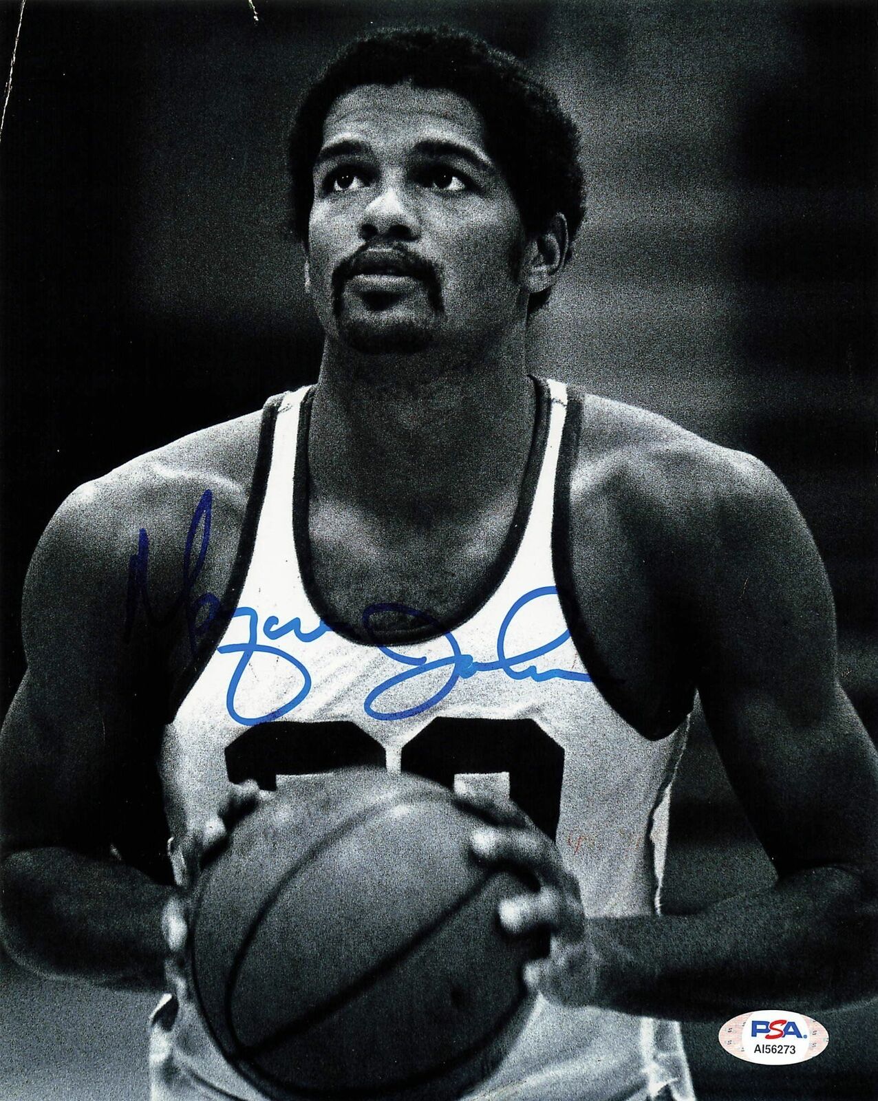 Marques Johnson Signed 8x10 Photo Poster painting PSA/DNA Milwaukee Bucks Autographed