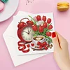 6Pcs Valentines Day Diamond Painting Greeting Card