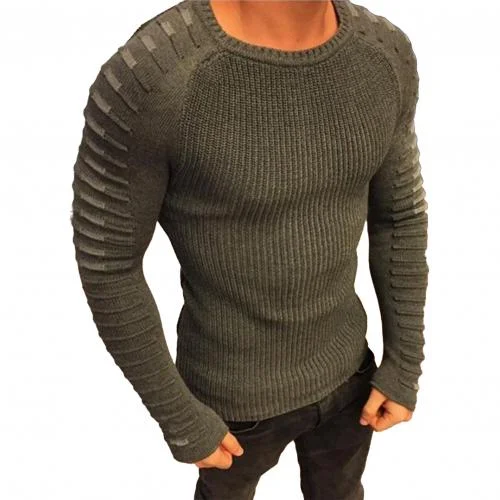 6size S- 3XL Knitted Sweater Slim Warm Keeping Top Winter Men Pullover for Daily Fashion 2020 Men Sweater O-Neck Male Pullovers