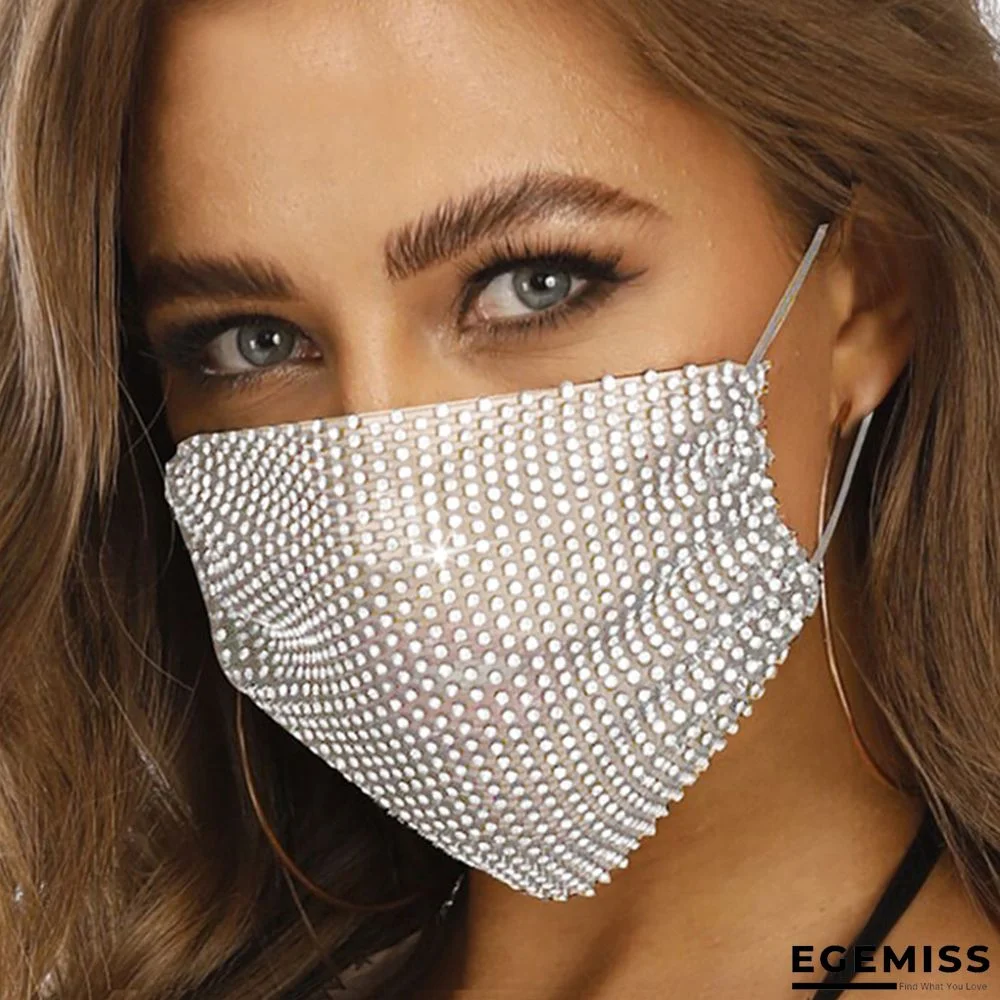 White Fashion Casual Print Face Protection | EGEMISS