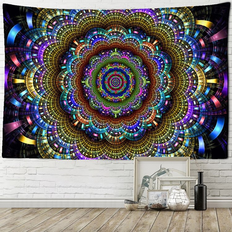 【Limited Stock Sale】Tapestry - Psychedelic Indian Mandala