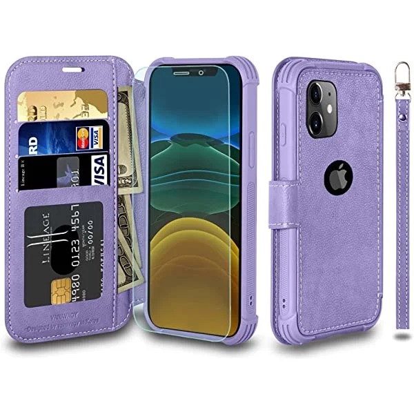VANAVAGY iPhone 11 Wallet Case 6.1 inch