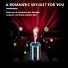 Smart Projection Car Aromatherapy Machine Type-C Rechargeable Aromatherapy Machine Automatic Spray Pickup Atmosphere Light Deodorizing Aromatherapy Machine