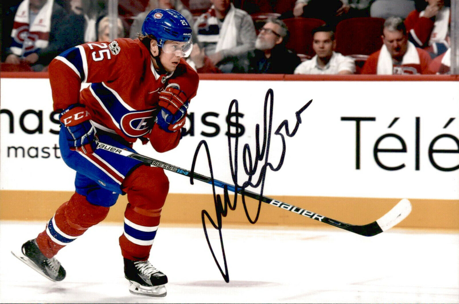 Jacob De La Rose SIGNED autographed 4x6 Photo Poster painting MONTREAL CANADIENS #4