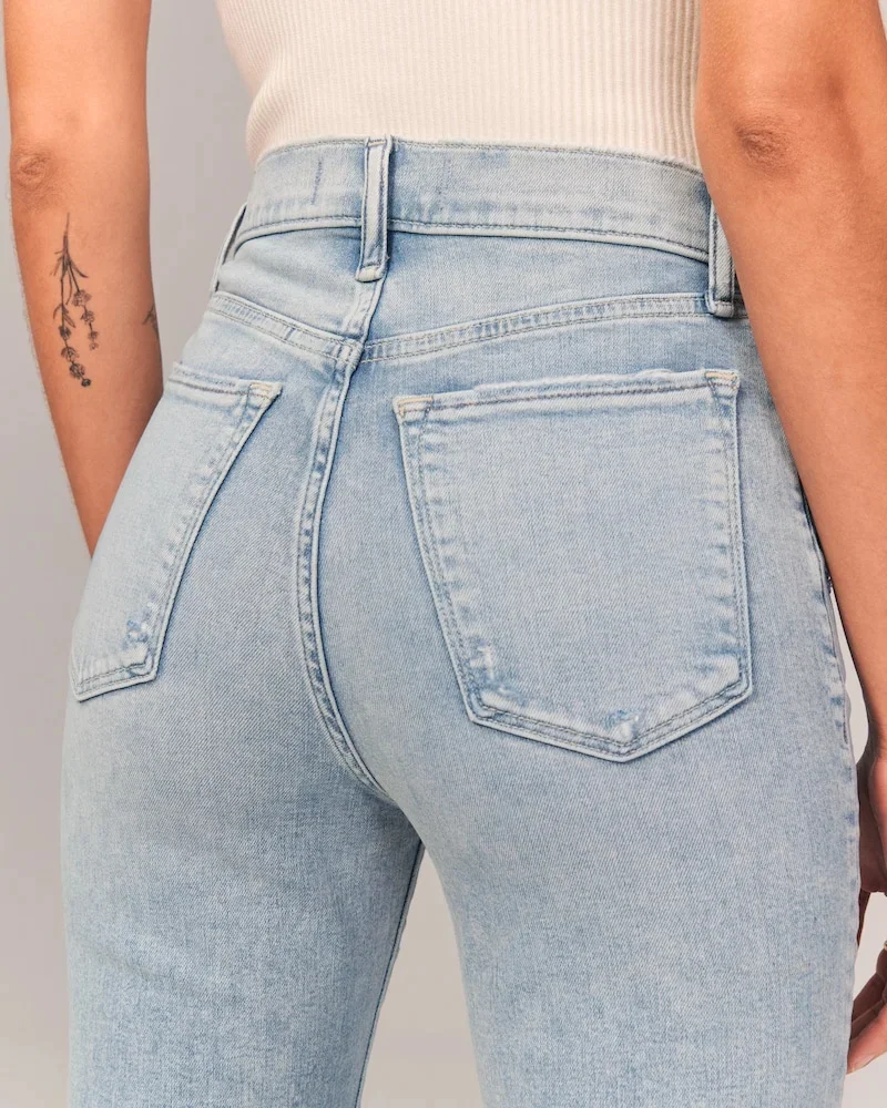 Summer 2023-Ultra High Rise Stretch Flare Jeans