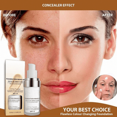 🎁Hot Sale - Buy 1 Get 1 Free🎉Colour Changing Mature Skin Foundation
