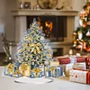 5D DIY Diamond Painting Special Shape Desk Ornament Christmas Tree Decor Kit
