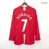 Vintage Soccer Jersey RONALDO #7 Manchester United Home Long Sleeve 2007/08