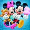 (Multi-Style) Disney Mickey Minnie-Full Round Diamond Painting 30*30cm