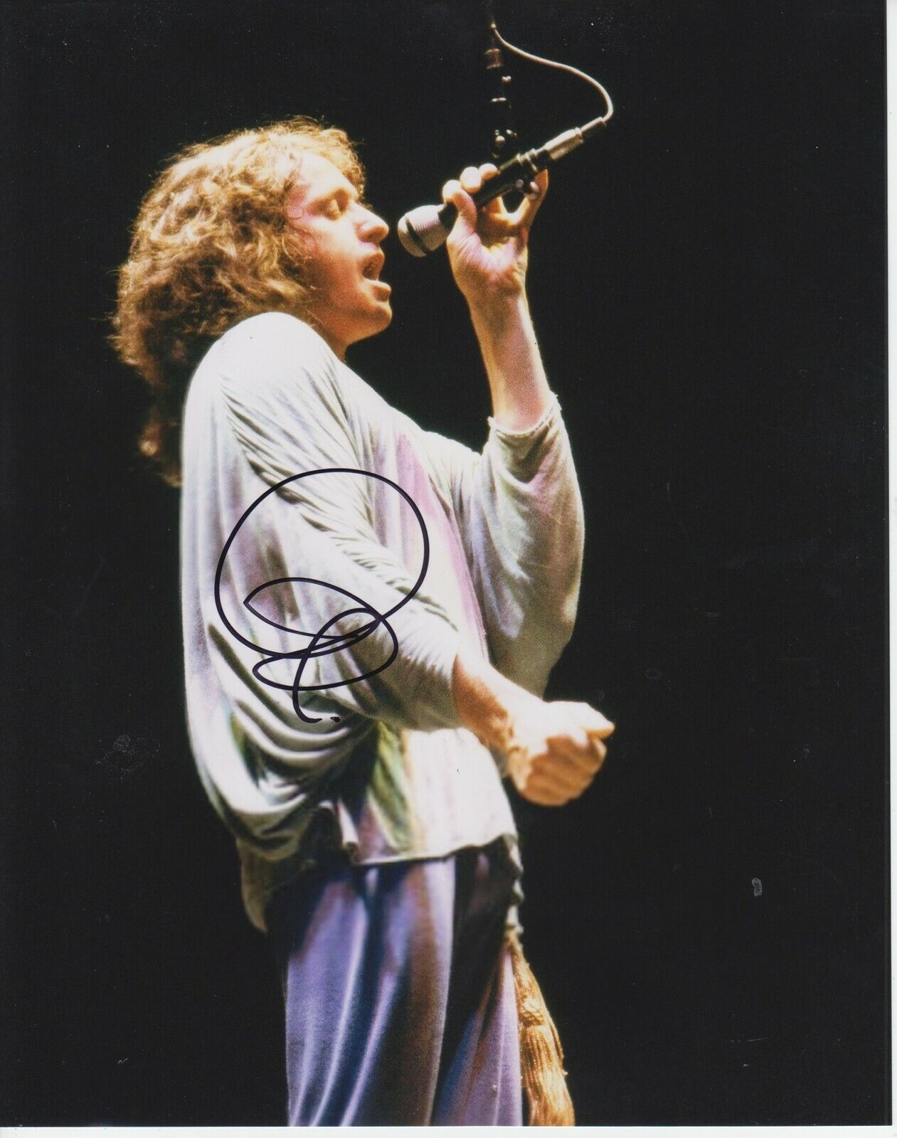 Jon Anderson #0 8x10 Signed YES Photo Poster painting w/ COA -