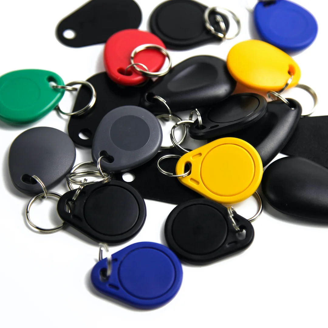 ABS Low Frequency 125KHz RFID Keyfobs NFC ATA5577 Keyfobs For Access Control or Payment