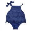 Newborn Baby Girls Infantil Romper Jumpsuit Outfit Sunsuit Flower Fashion O-Neck Clothes 0-18M