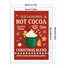 Hot Cocoa-11CT Stamped Cross Stitch 40*60cm (Big Size)